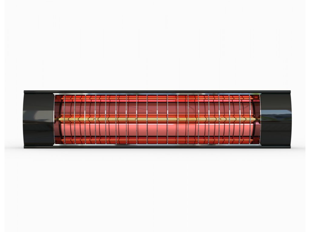 Infrared Heater -  IP55 "Amaryllis Range" 2000W. White or Black. - UK Infrared Heating Company
