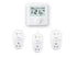 24-FA Wireless Radio Frequency Thermostat with Plug-In Receiver – Programmable Heating Control