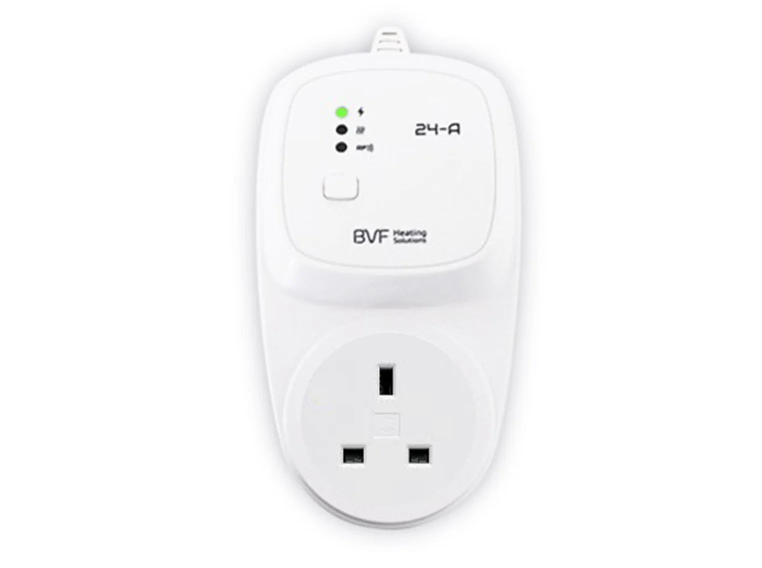 24-FA Wireless Radio Frequency Thermostat with Plug-In Receiver – Programmable Heating Control