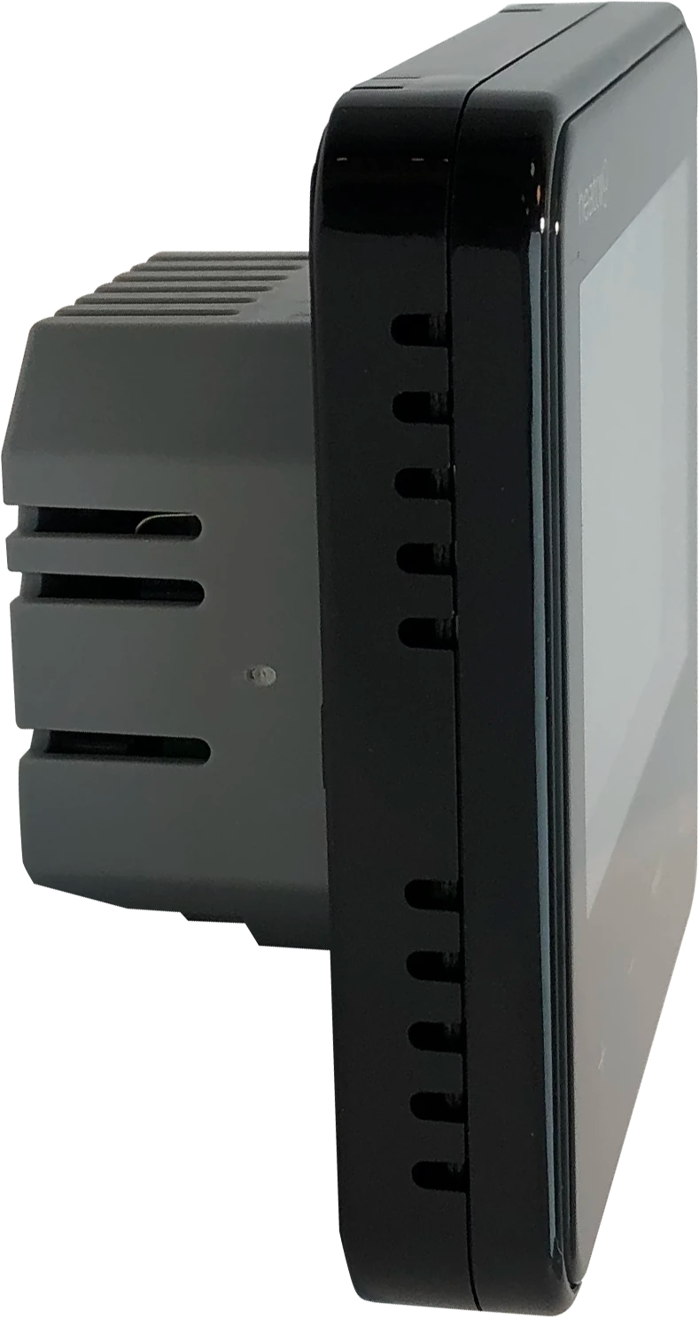 801 Smart WiFi Thermostat – Premium Programmable Remote Heating Controller - Black