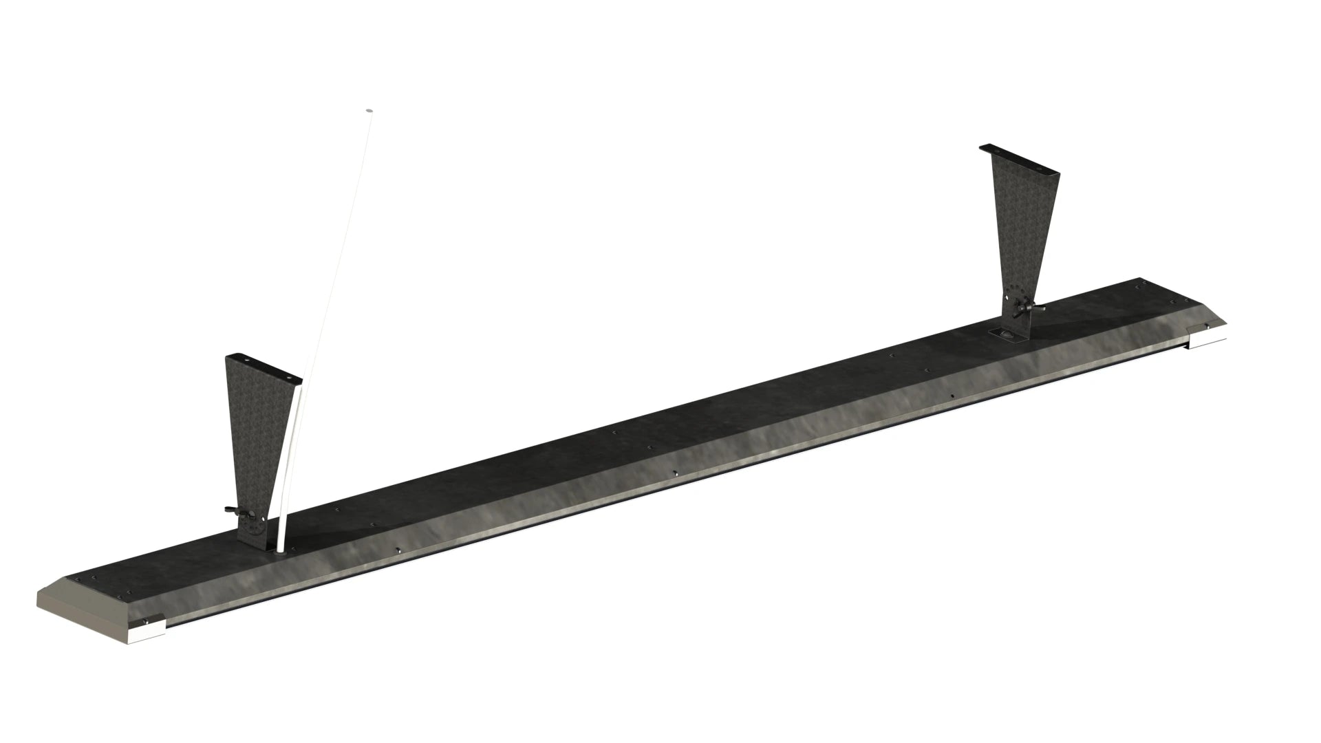 Rose-Pro Far Infrared Ceiling & Wall Heating Panel – Slim, High-Efficiency Metal Heater - Silver (500W–4000W)