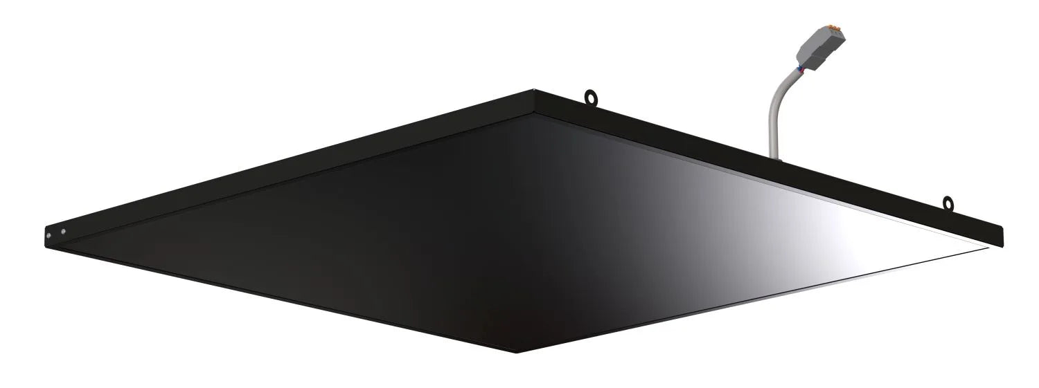 Armstrong 700W Far Infrared Ceiling Panel - For 600x600mm Suspended Ceiling Grid - Black