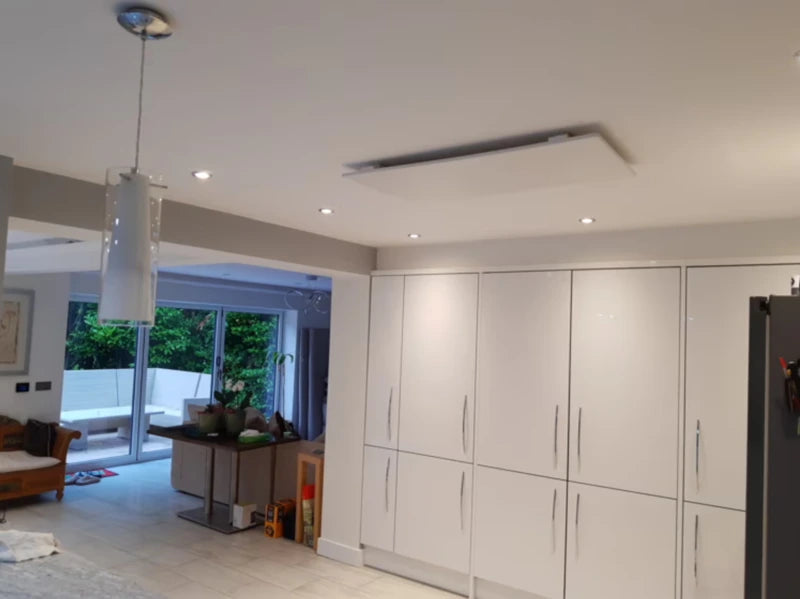 Lotus Far Infrared Heating Panel for Armstrong Suspended Ceiling Grids – Ultra-Efficient (400W & 800W)