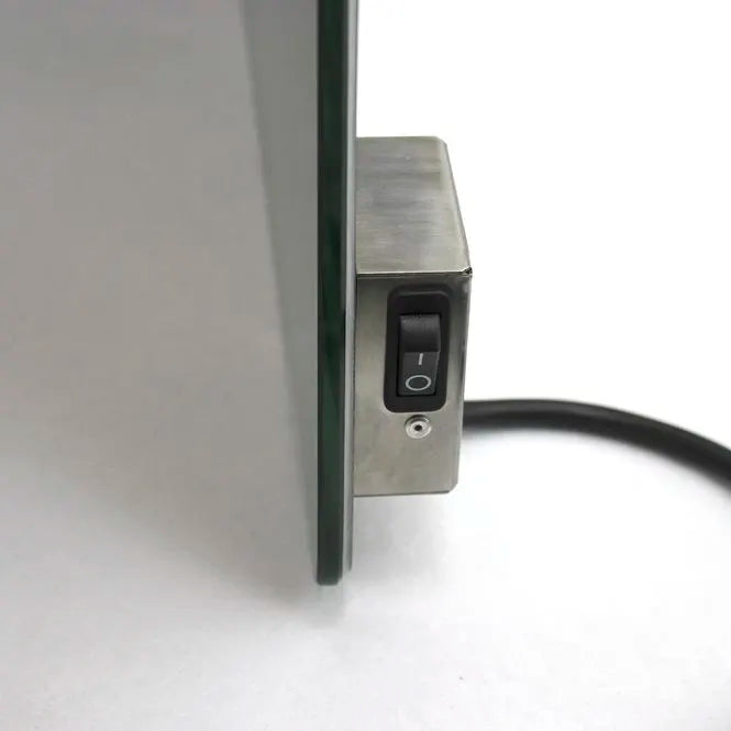 Carnation Infrared Mirror Heater – Elegant Heating with Safety Glass - Horizontal (350W-800W)