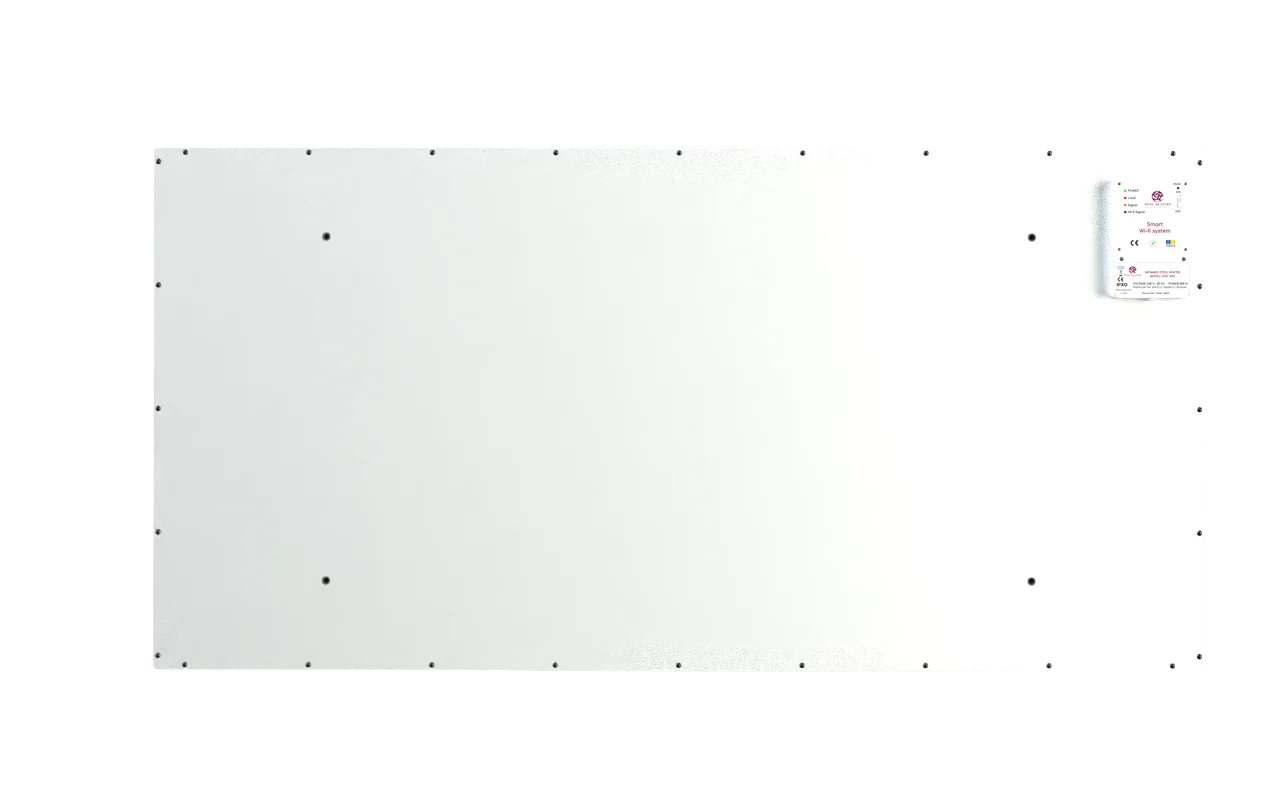 Lotus Far Infrared Ceiling Heating Panel with Smart WiFi Thermostat & Remote – Ultra-Efficient & Slimline (350W–1000W)