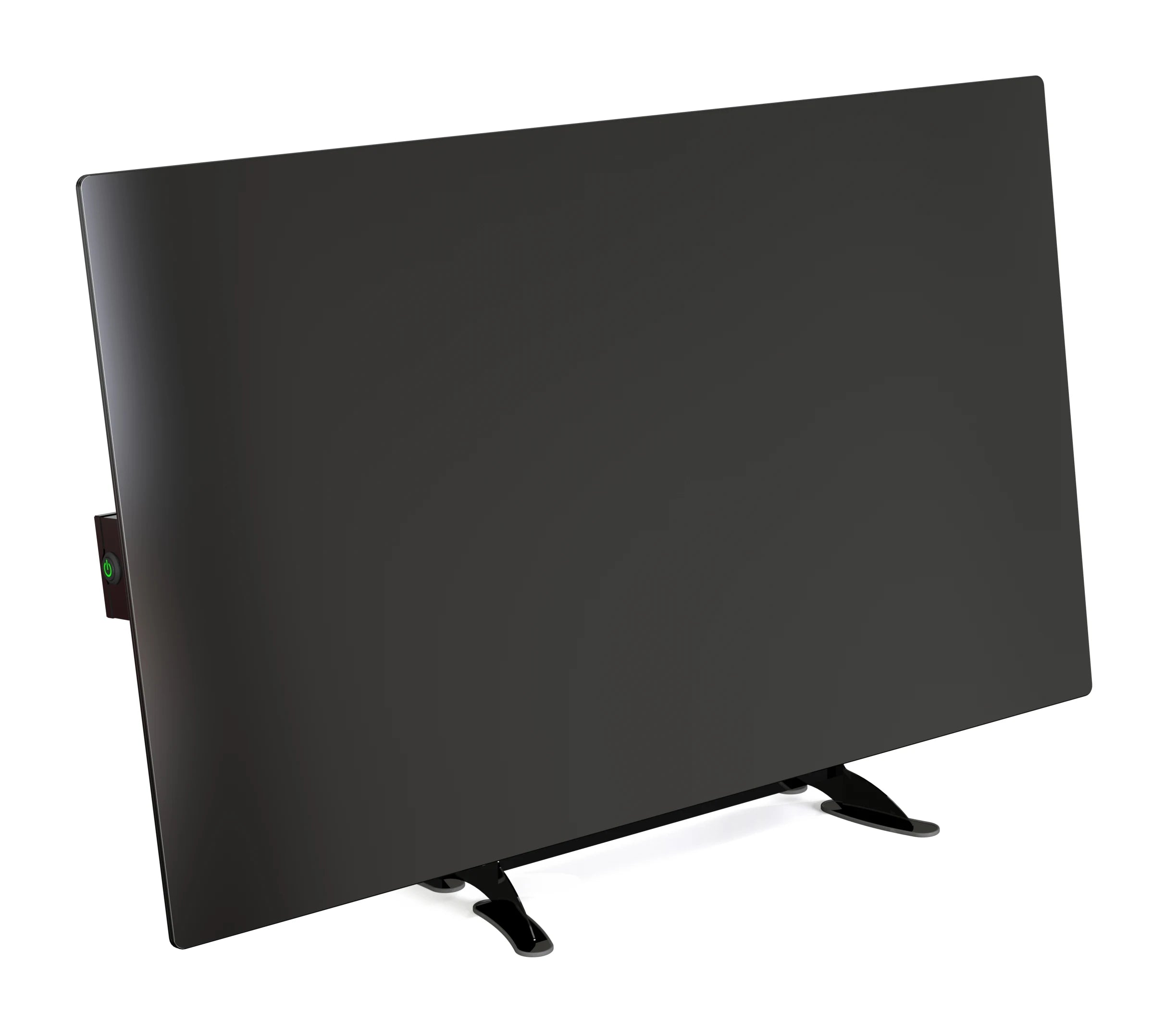 Lavender Smart Glass Far Infrared Heater – Sleek Wall Panel with WiFi Thermostat or Manual Control - Black (400W & 800W)