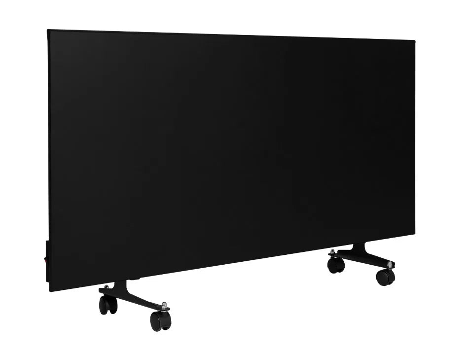 Orchid Far Infrared Metal Heater with Built-In Digital Thermostat – Stylish & Energy-Efficient Heating - Black (400W-1000W)