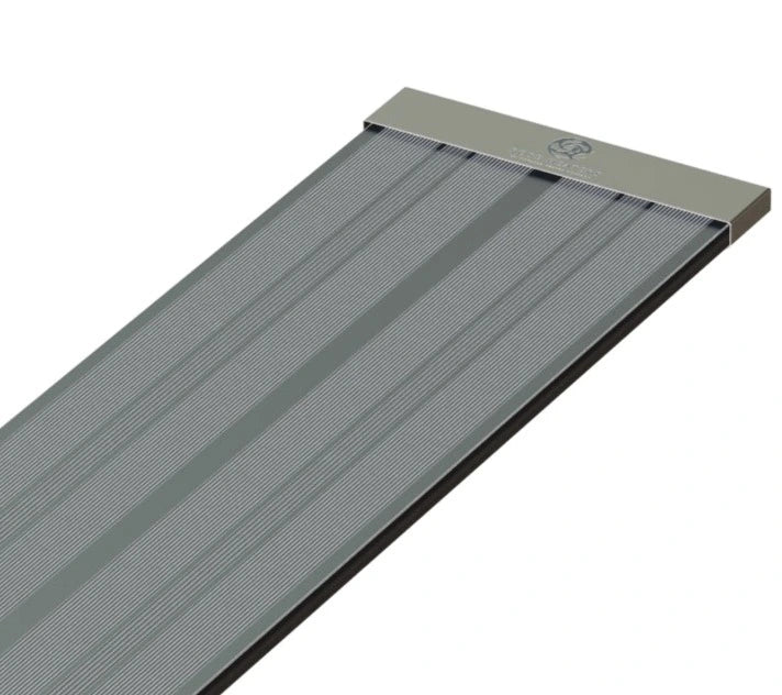 Rose-Pro Far Infrared Ceiling & Wall Heating Panel – Slim, High-Efficiency Metal Heater - Silver (500W–4000W)