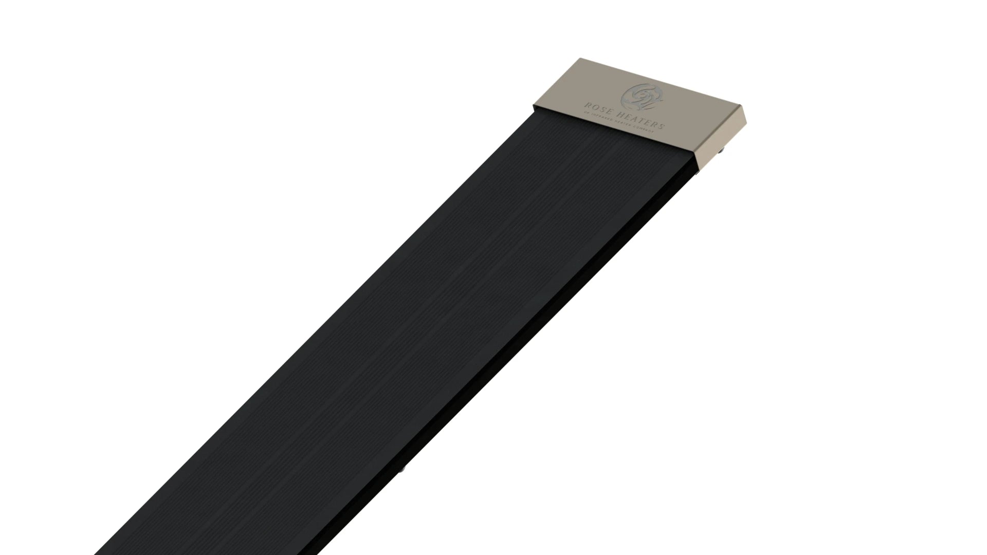 Rose-Pro Far Infrared Ceiling & Wall Heating Panel – Slim, High-Efficiency Metal Heater - Black (500W–4000W)
