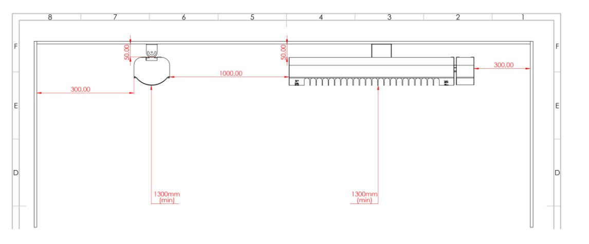 Infrared Heater -  IP55 "Amaryllis Range" 2000W. White or Black. - UK Infrared Heating Company