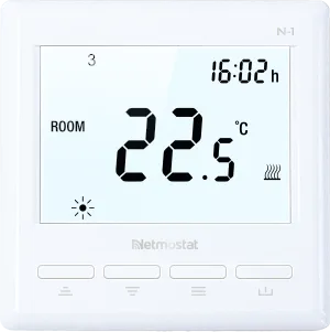 N-1 Netmostat Smart WiFi Thermostat – Remote App Control For Electric Infrared Heating