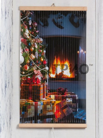 Infrared Wall mounted Picture Heater. Far Infrared Heating Panel 420W "Christmas"
