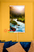 Infrared Wall mounted  Picture Heater. Far Infrared Heating Panel 420W "Mountain River"
